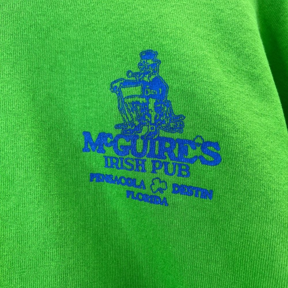 Spirit Jersey McGuires Irish Pub Pensacola Destin FL T Shirt Oversized XS NWOT - Picture 6 of 10